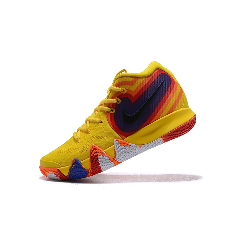 nike kyrie 4 yellow multicolor