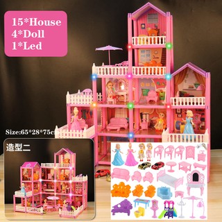 big barbie set house