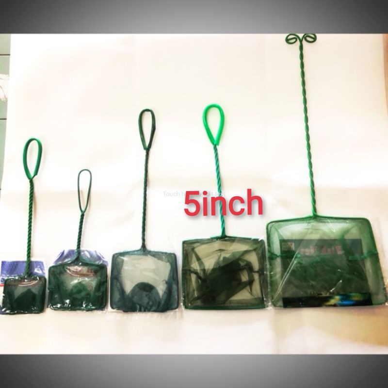 Fish net(green)/Saut ikan(hijau)Size available 5inch(12cm) Shopee