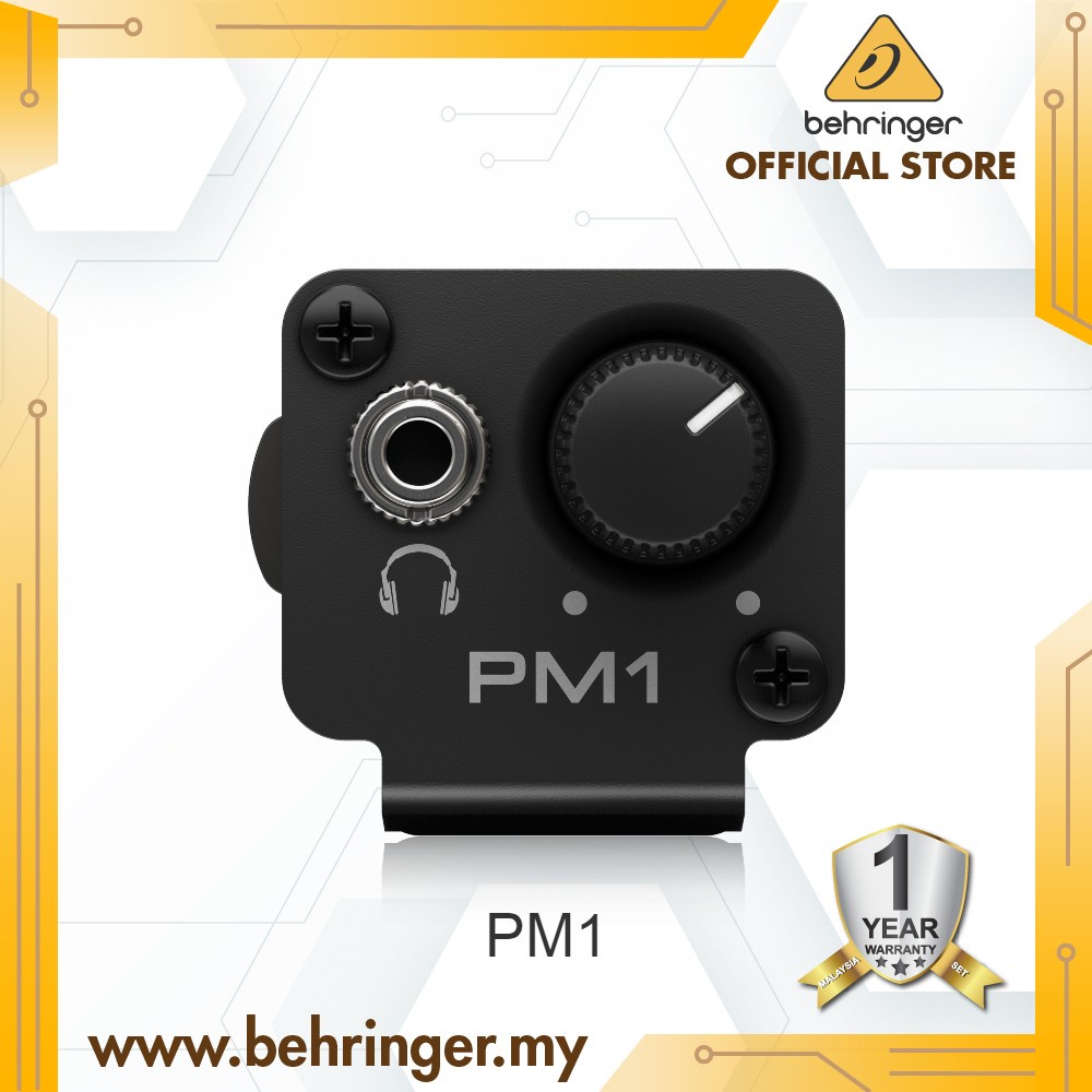 BEHRINGER PM1 Personal InEar Monitor BeltPack Shopee Malaysia
