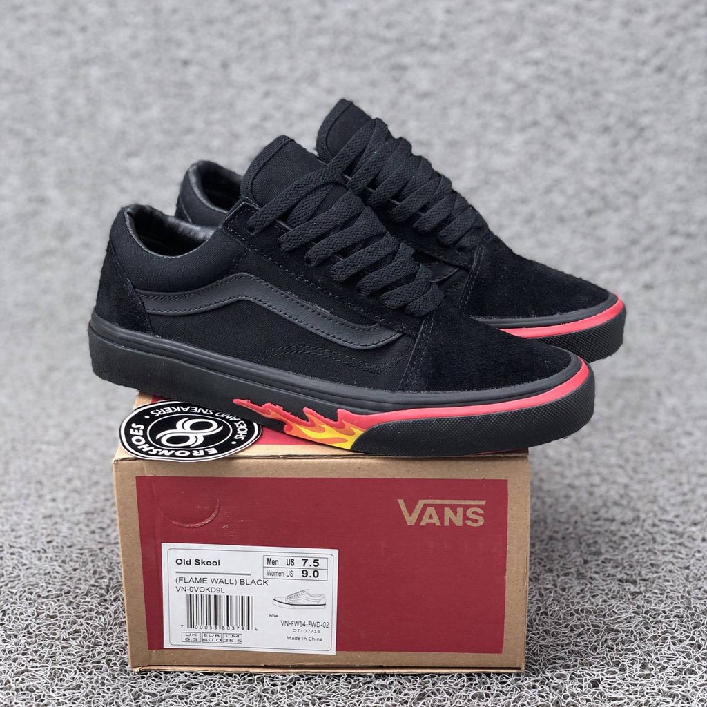 flame wall vans