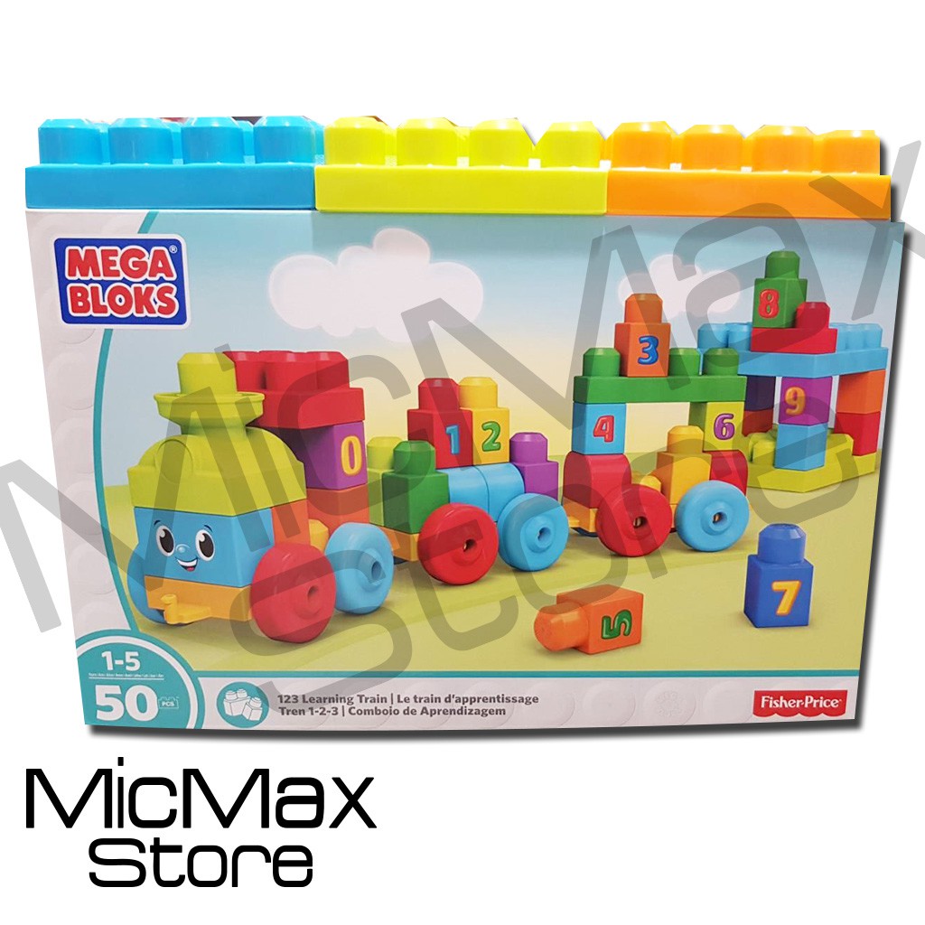 mega bloks 123 learning train