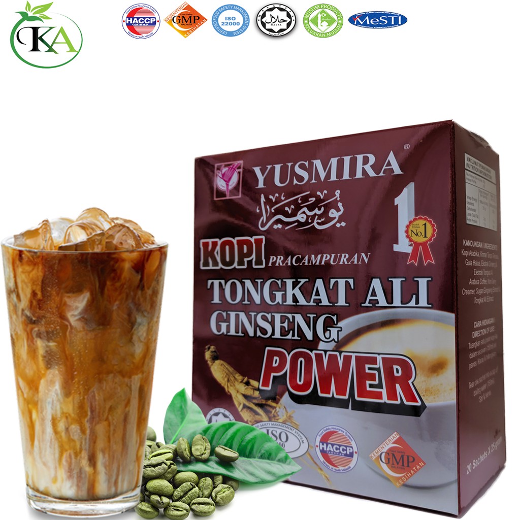 Kopi Yusmira Berwajah Baru Tongkat Ali Ginseng