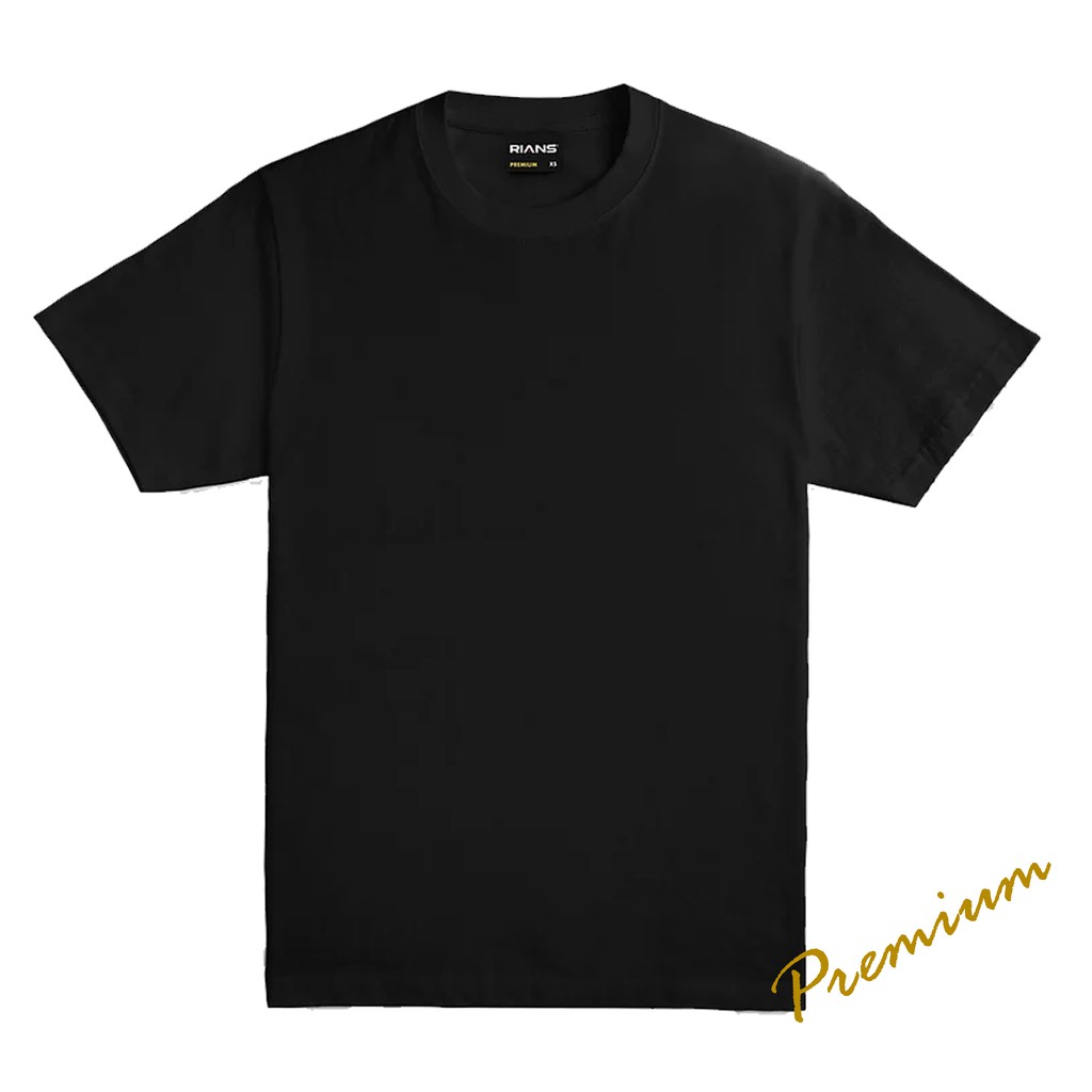 T-Shirt Lengan Pendek Roch Black