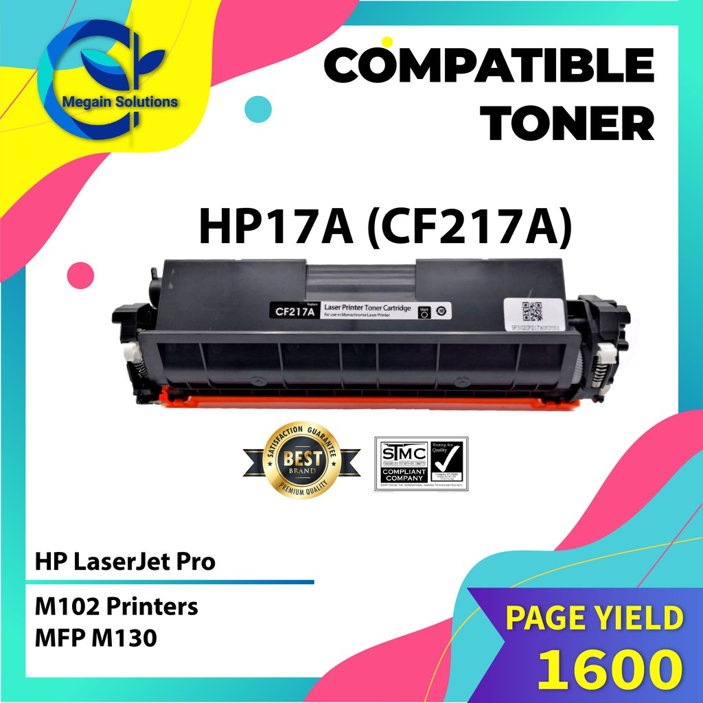 Hp 17a Cf217a 218a High Quality Compatible Laser Toner Cartridge Black For Hp Laserjet Pro M102 M102a M102w Shopee Malaysia