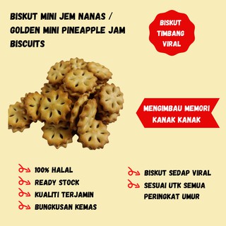 HALAL Biskut Coklat Chocobear Ais Jem Mini Jem Nanas Biskut Timbang ...