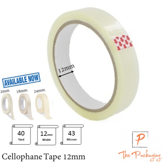 Cellophane Tape 12mm | Shopee Malaysia