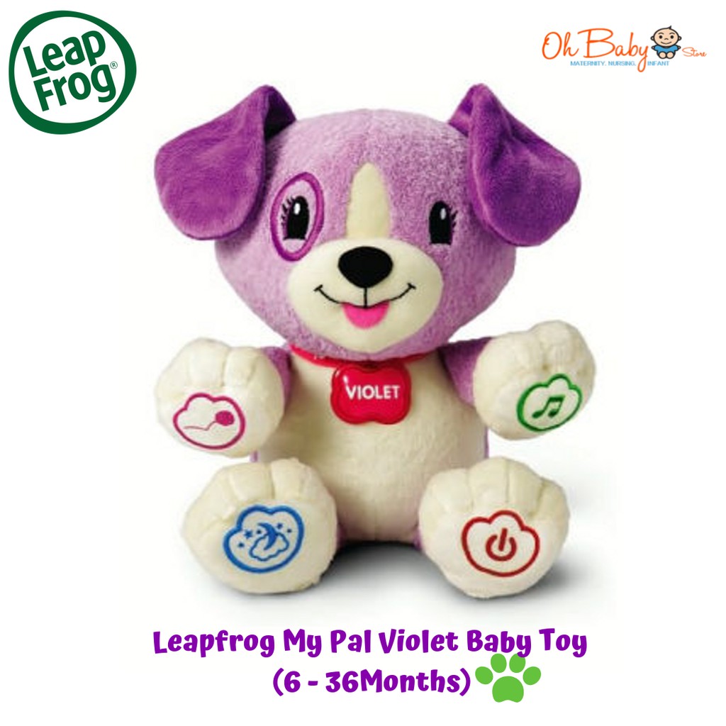 leapfrog teddy bear violet