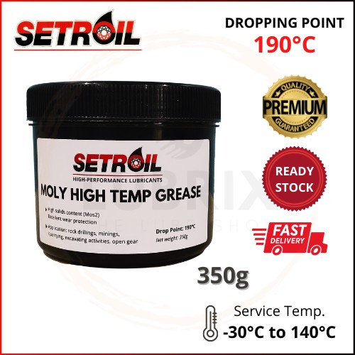 LUBRIX Setroil Moly Grease High Temp Grease Drive Shaft Grease CV Joint