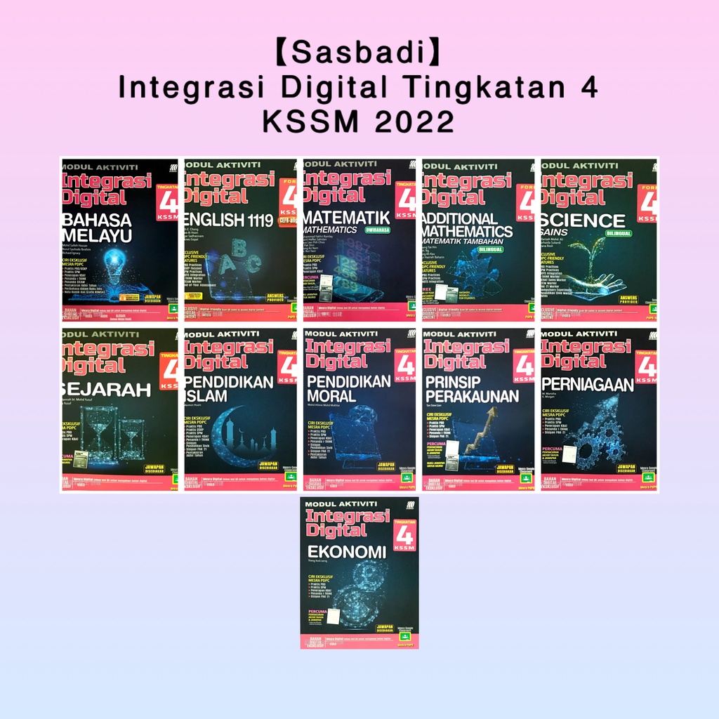 Buy 【Sasbadi】Modul Activiti Integrasi Digital Tingkatan 4 KSSM 2022