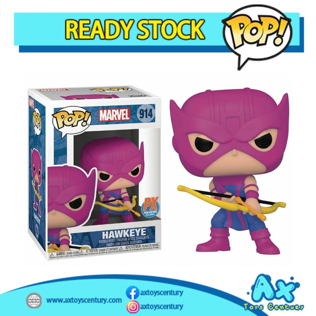 Funko Pop! Marvel - Hawkeye #914 100% Genuine
