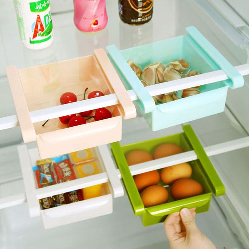 Kitchen Refrigerator Storage Box Food Container Fresh Spacer Layer