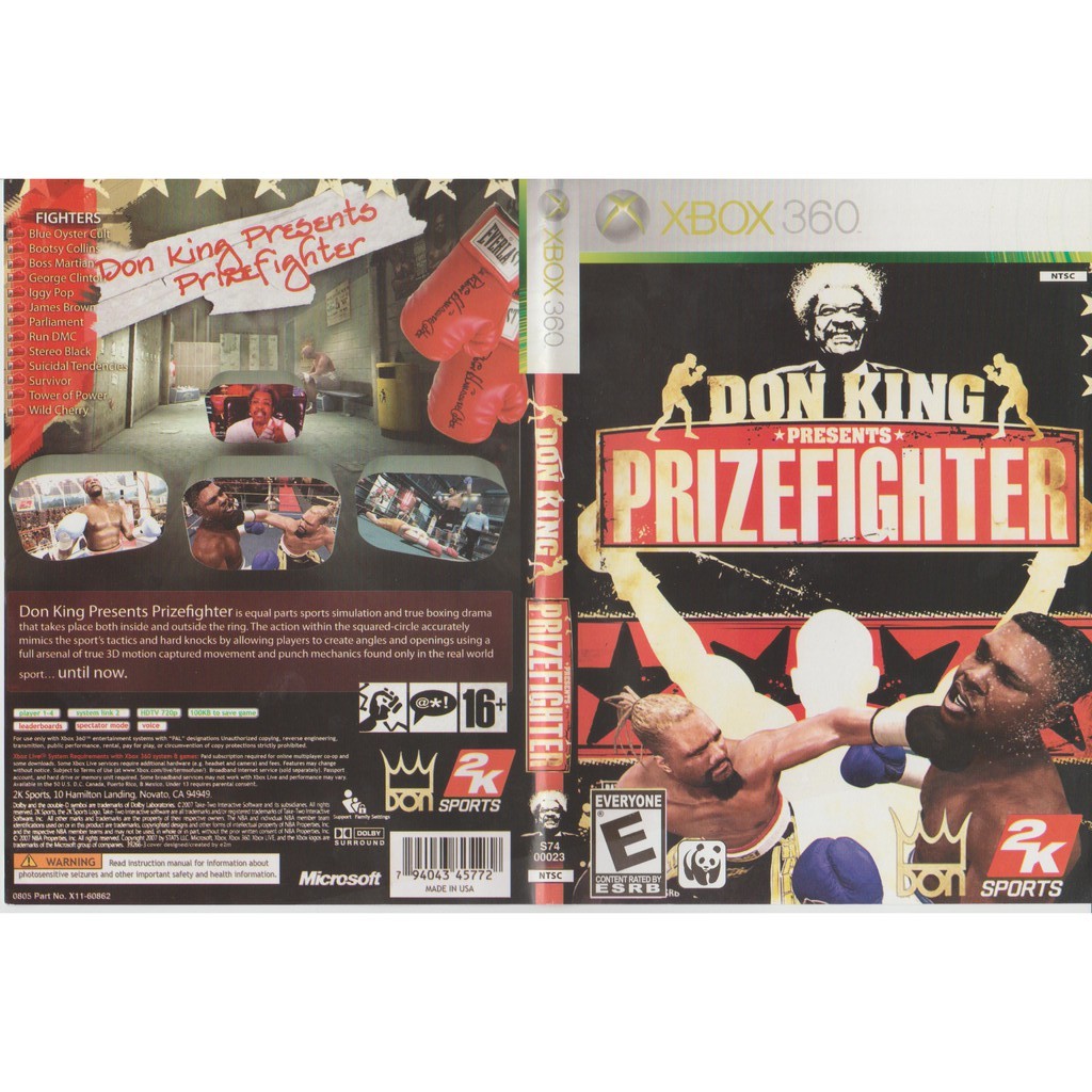 don king boxing game xbox 360