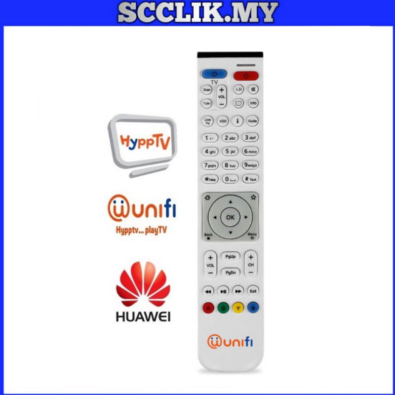 Remote Unifi TV, Unifi TV Remote, Unifi Remote Control, Unifi TV Remote