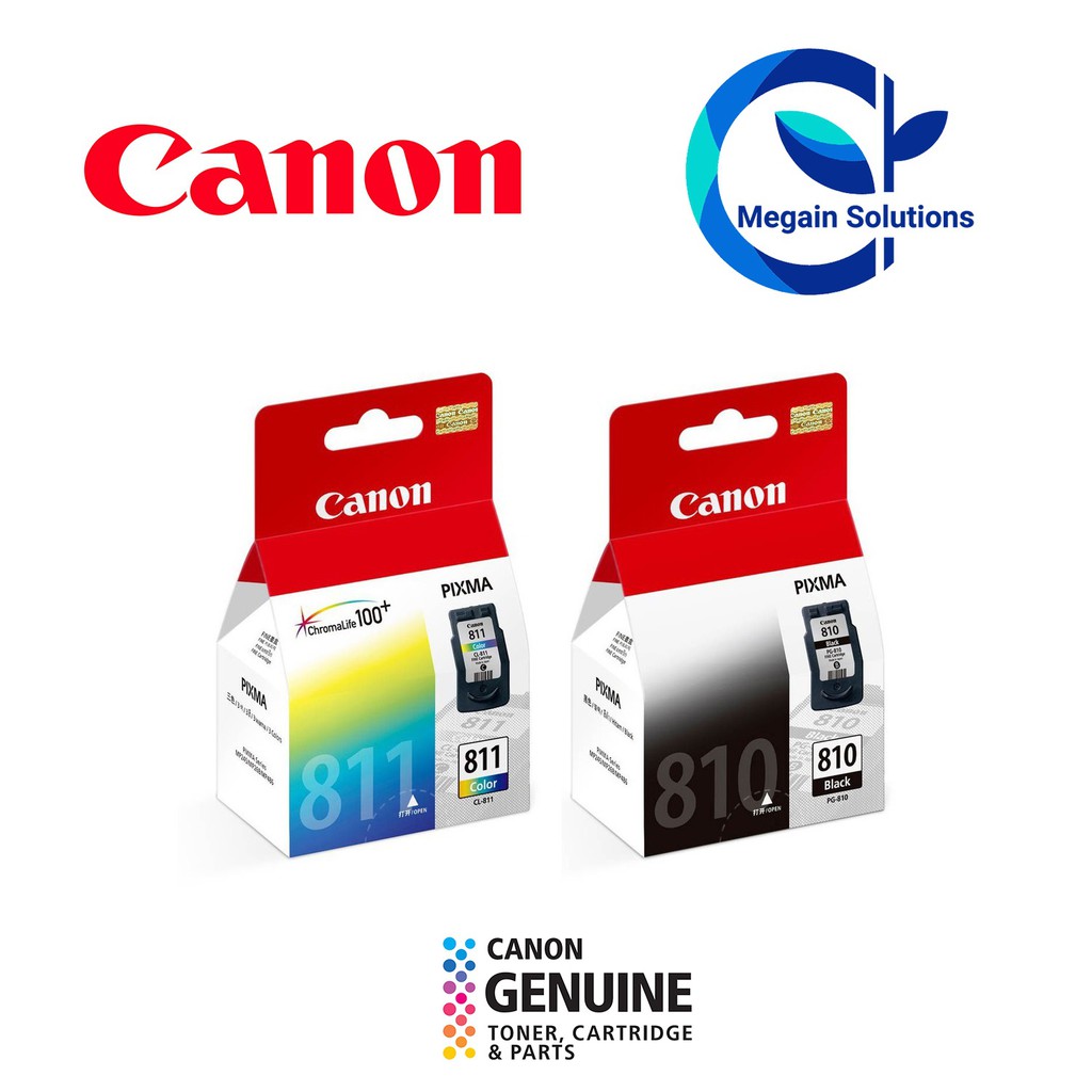 Canon PG810 PG810 (Black) / CL811 CL811 (Color) Original Inkjet