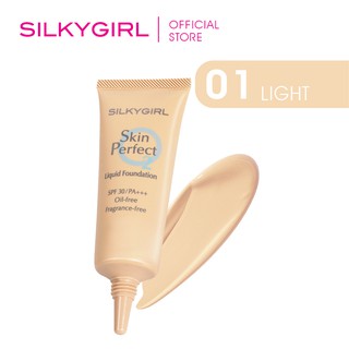 SILKYGIRL Skin Perfect Liquid Foundation | Shopee Malaysia