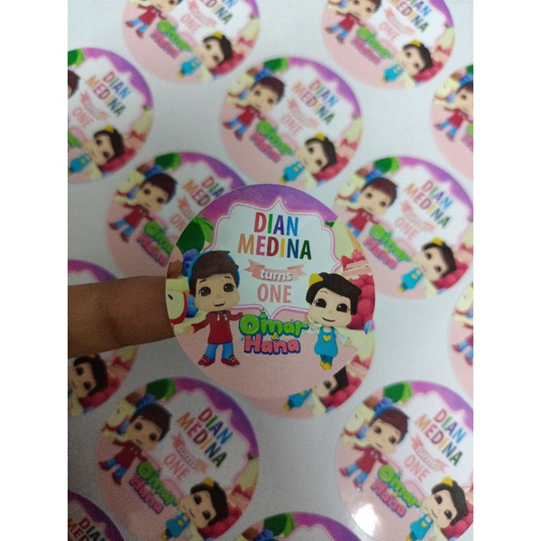 STICKER BIRTHDAY / KAHWIN CUSTOM MADE Shopee Malaysia