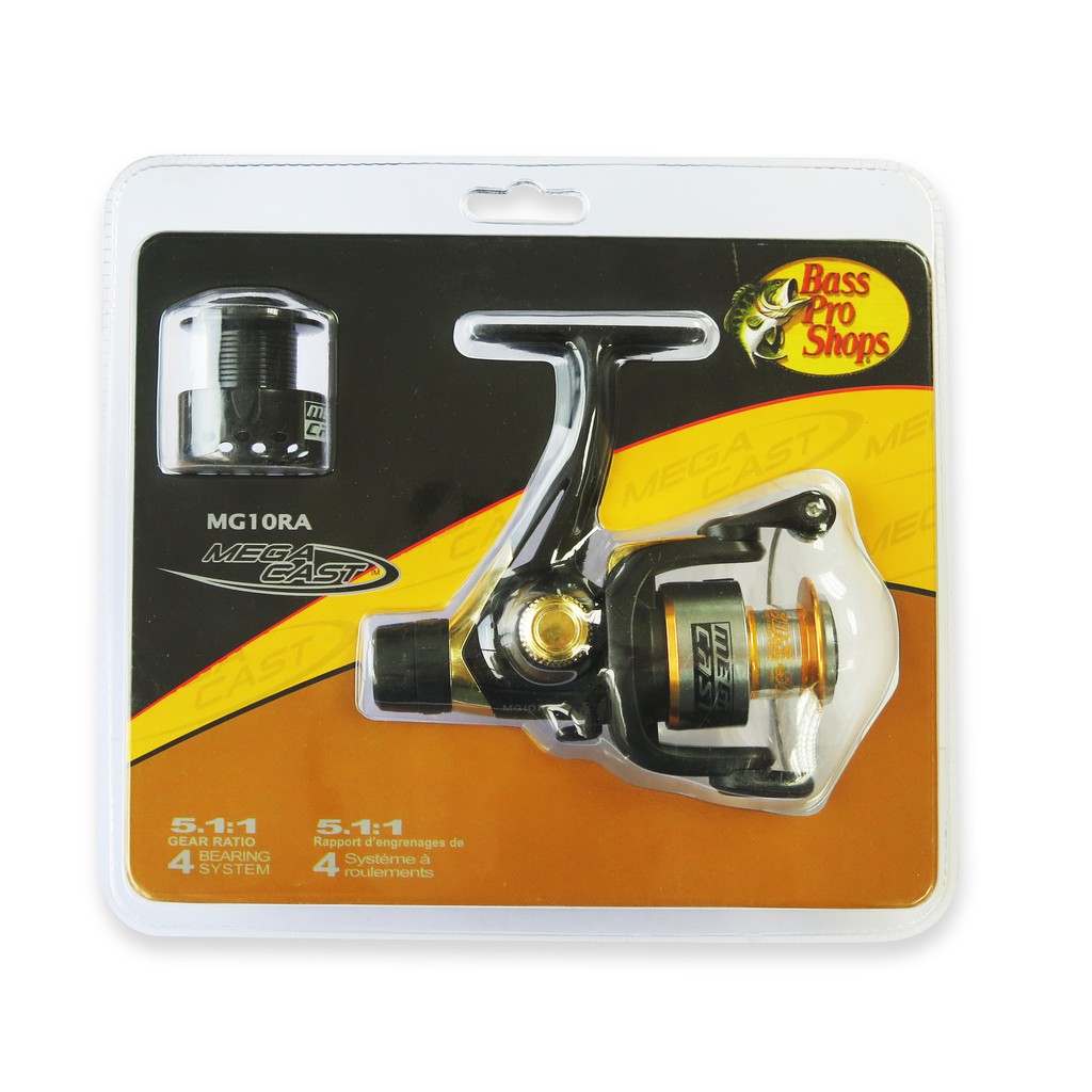 bass pro shops megacast spinning reel