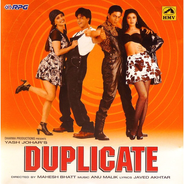 CD-R Hindi Songs - Duplicate (1998) Shah Rukh Khan, Bollywood Songs Not  Movie | Shopee Malaysia