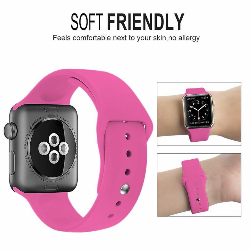 apple watch series 1 pink