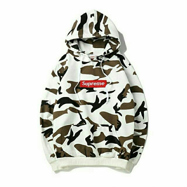 supreme camo sweater