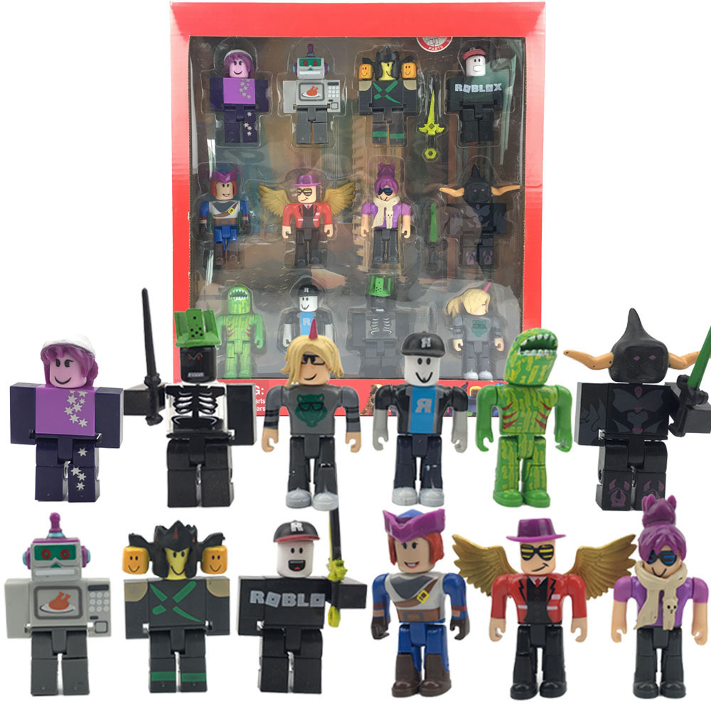 Dolls Roblox - 597943450 hot roblox game hero models 8 dolls with accessories anime characters building blocks surrounding toys boys kids birthday gifts toys hobbies action toy figures