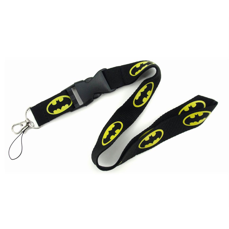 Batman Lanyard With Quick Release Plastic Button For KeyChain And Anti-Lost  Small Accessories | Shopee Malaysia
