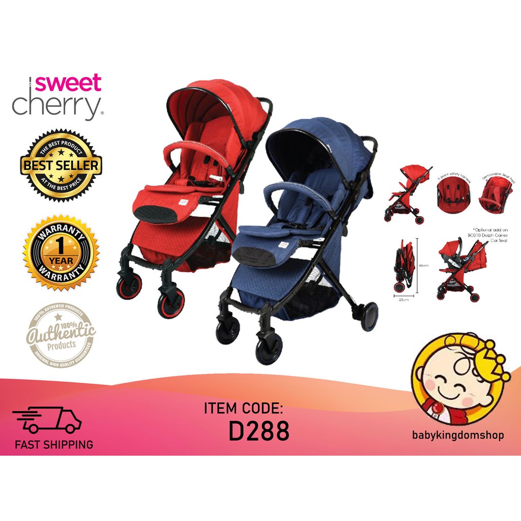 sweet cherry d288 dolph stroller