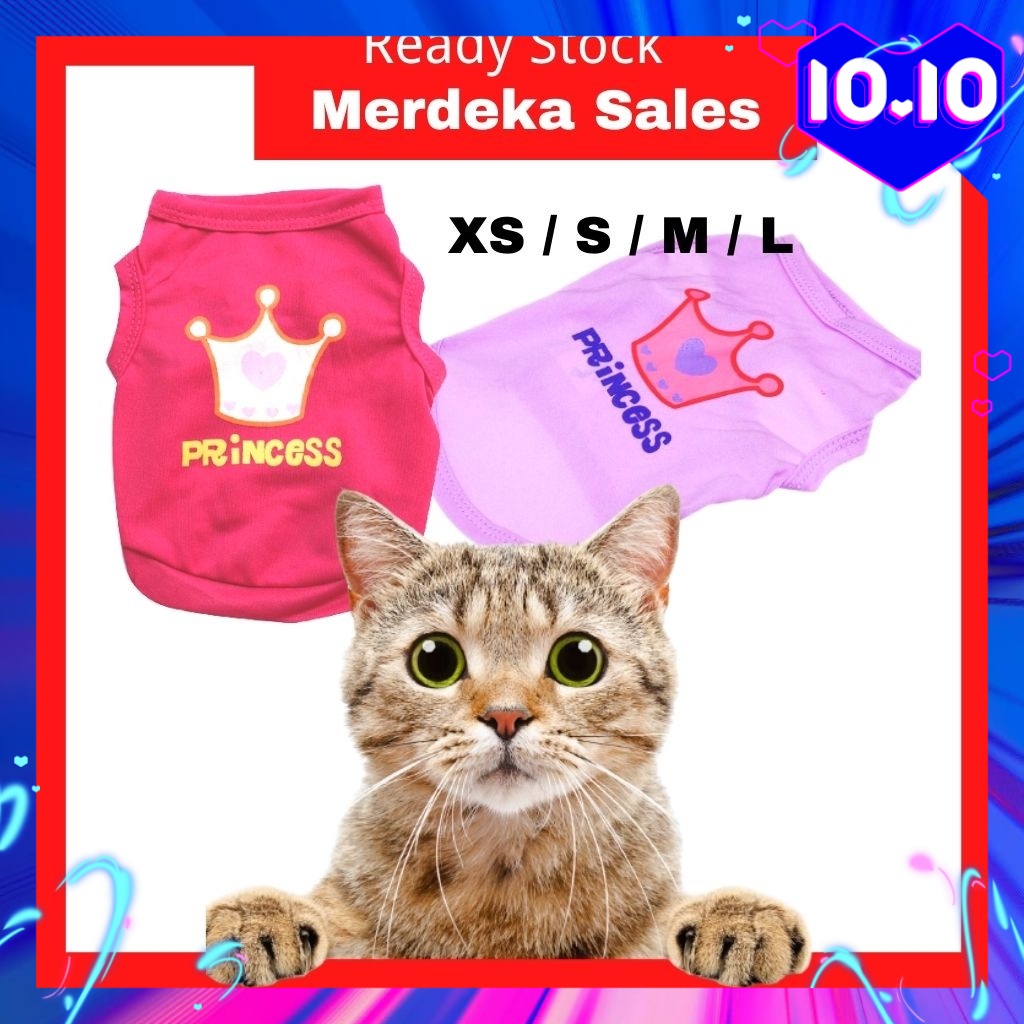 Offer Campur Campur Harga Kilang Baju Anak Kucing Kecil XS to L 