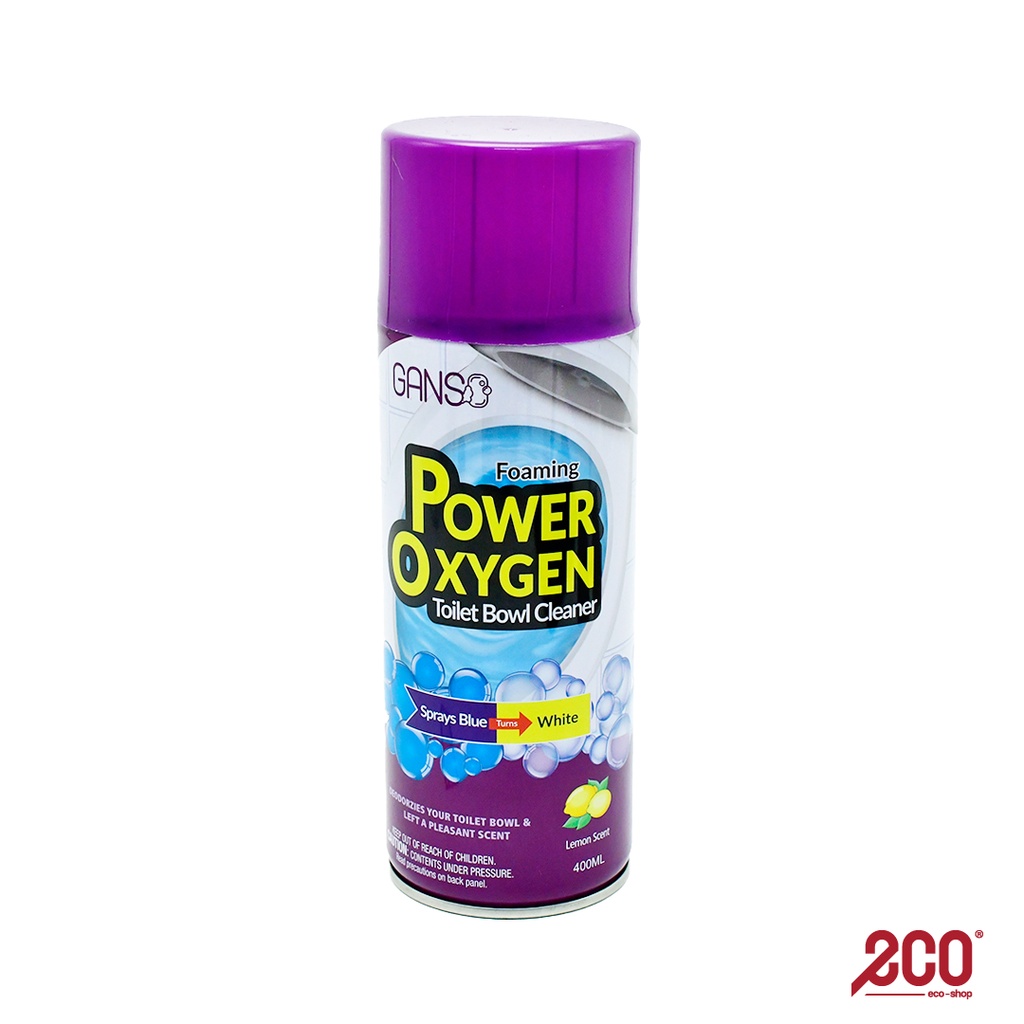 Ganso Foaming Toilet Bowl Cleaner Power Oxygen (400ml) Shopee Malaysia