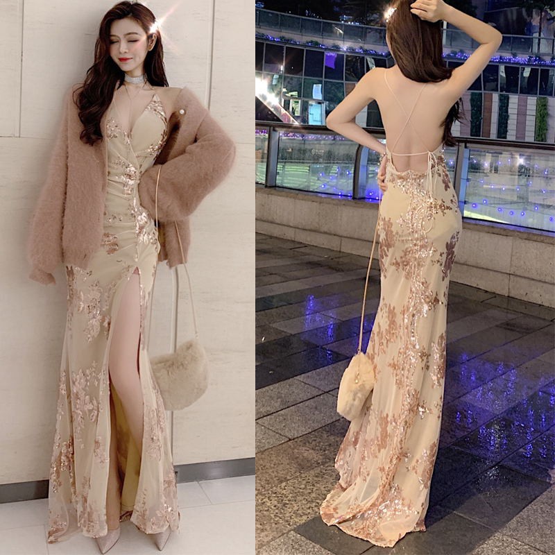 formal bodycon maxi dress