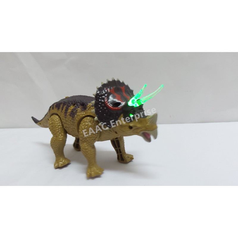 Triceratops Dinosaur with Realistic Sound, Cool Horn Light & Movement
