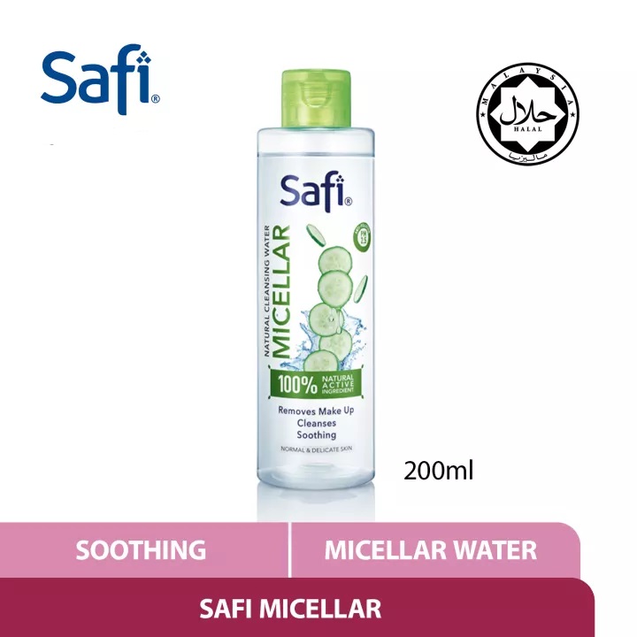 Safi Micellar Cleansing Water - Cucumber 200ml