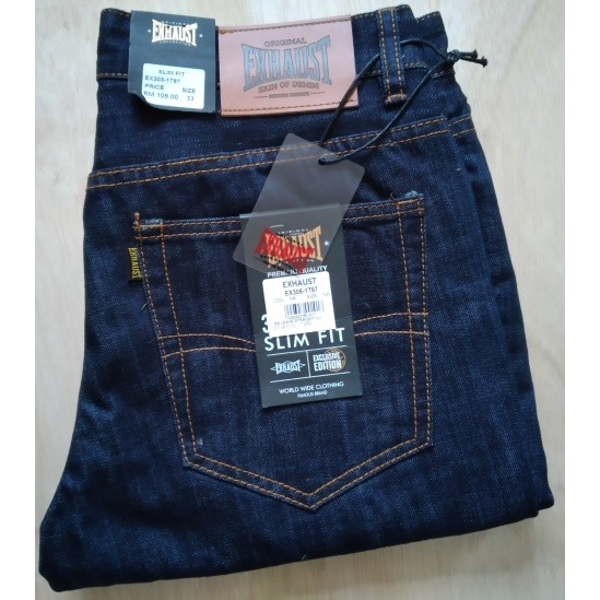 Jeans Exhaust Limited Edition (Original) Shopee Malaysia