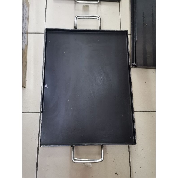 12"×16" Burger Hot Plate / Roti Pan / Segi Empat Kuali / Daging Hot Pan / Roti Canai Hot Plate