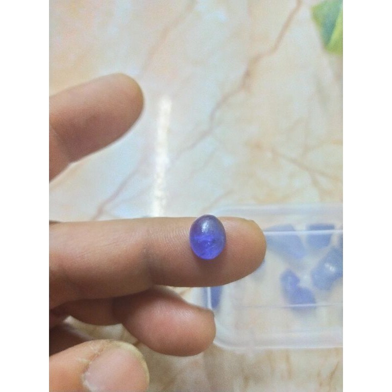 Batu Tanzanite Biru 100 Original Gred Aaa Shopee Malaysia