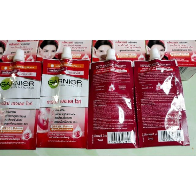 Garnier RED Whitening Whitening Whitening Cream Thailand Shopee Malaysia