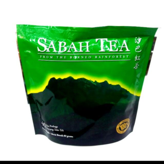 SABAH TEA FROM THE BORNEO RAINFOREST 40' POTBAGS | Shopee Malaysia