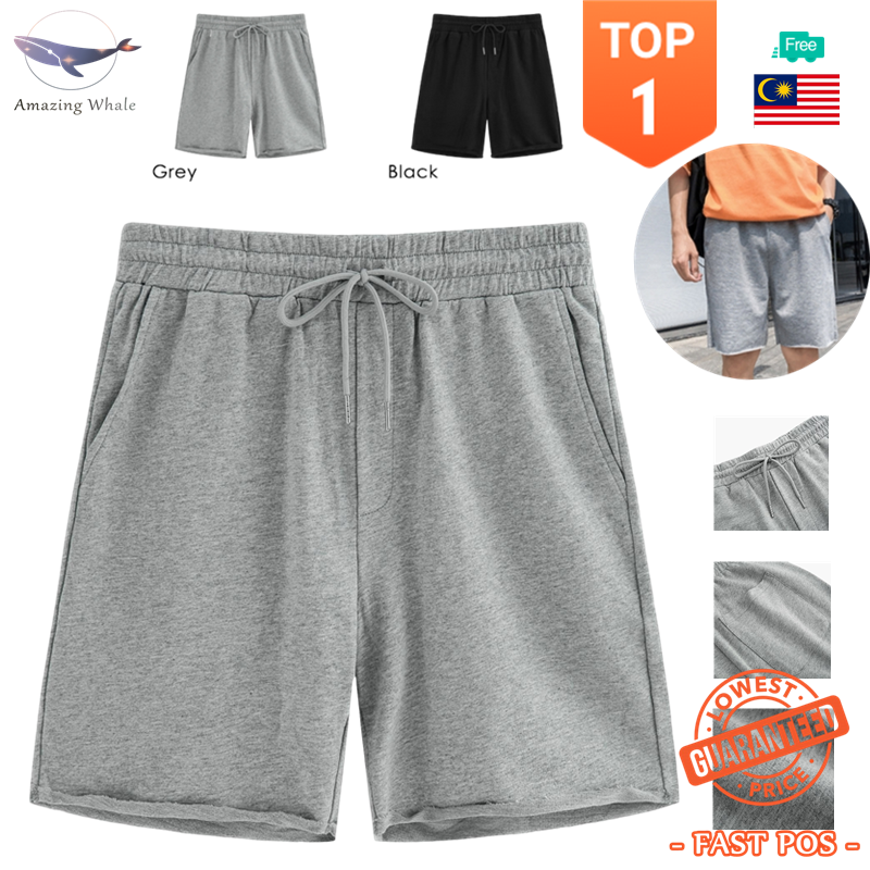 mens cotton drawstring shorts