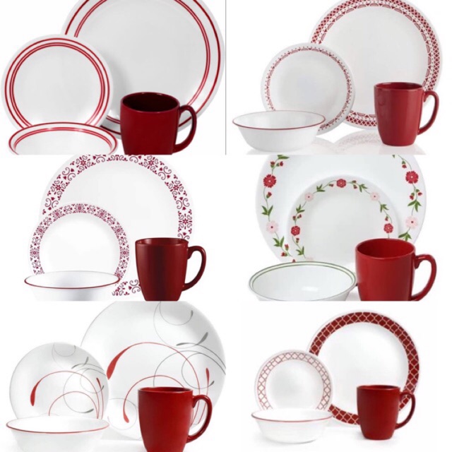 Corelle 16pcs Livingware Set | Shopee Malaysia