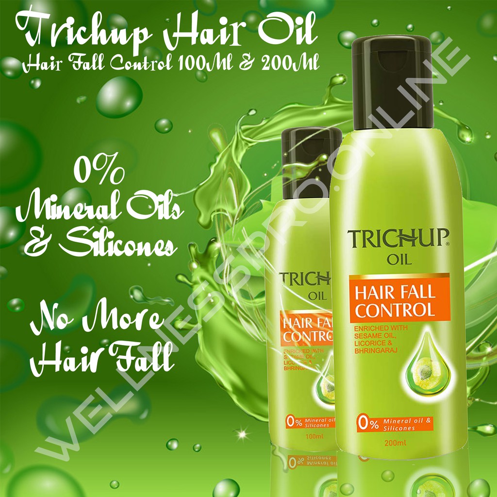 Trichup Hair Oil Hair Fall Control 100ml & 200ml Readystock | Shopee  Malaysia