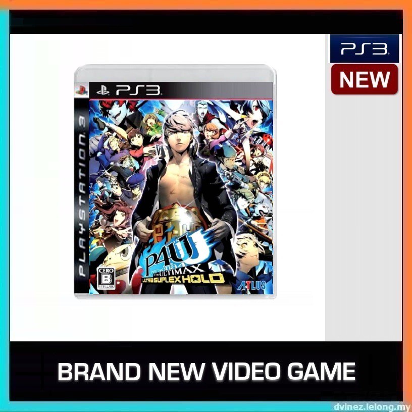 Persona 4 The Ultimax Suplex Hold Sony Playstation 3 Brand New Game Ps3 Cn Shopee Malaysia