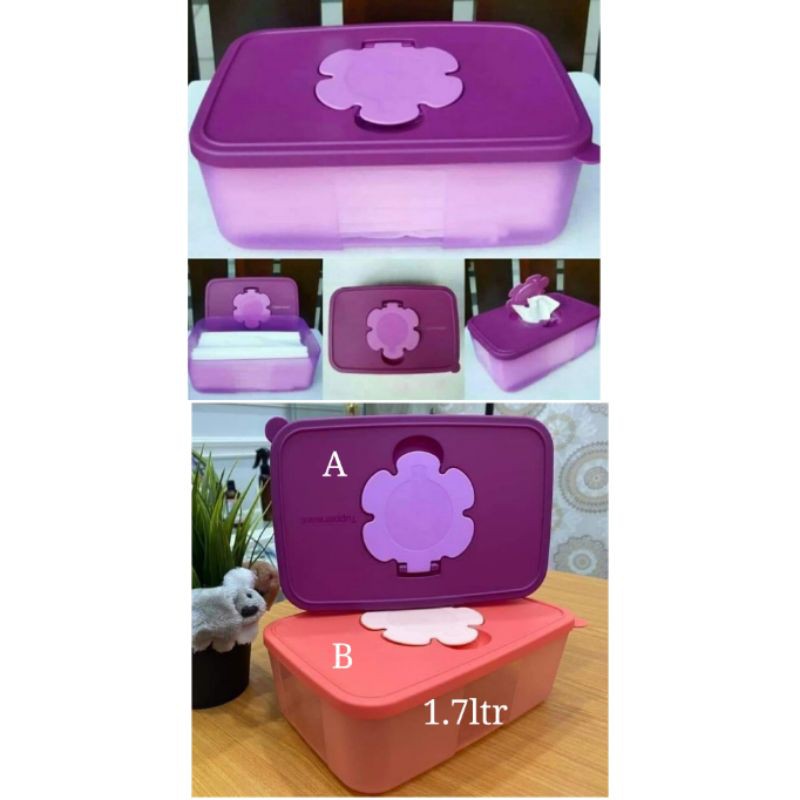 Tupperware Tissue Box