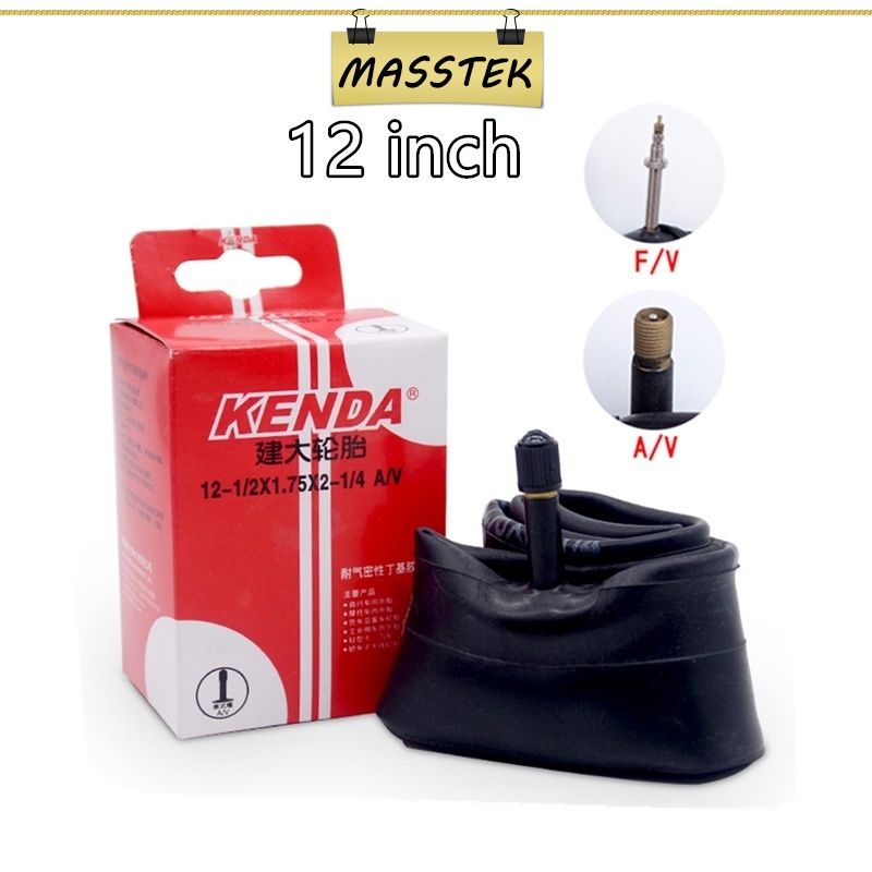 MASSTEK Johor 1pcs 12 inch Bike Inner Tube Tiub Basikal Rubber Bicycle