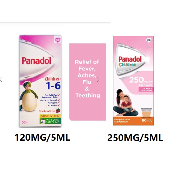 PANADOL SYRUP CHILDREN 60ML SERIES Shopee Malaysia