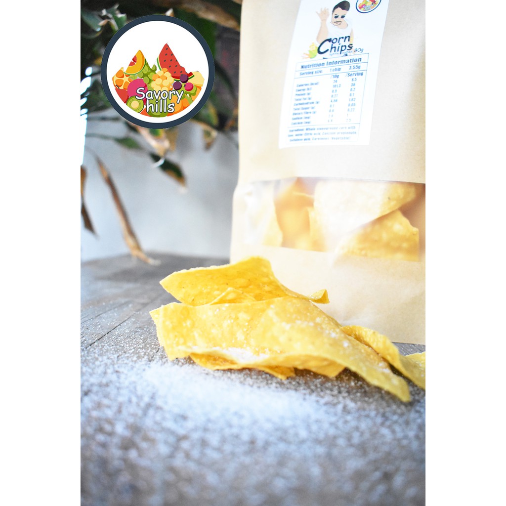 FRESH Corn Chips 80g lightly salted PRODUCE UPON ORDER