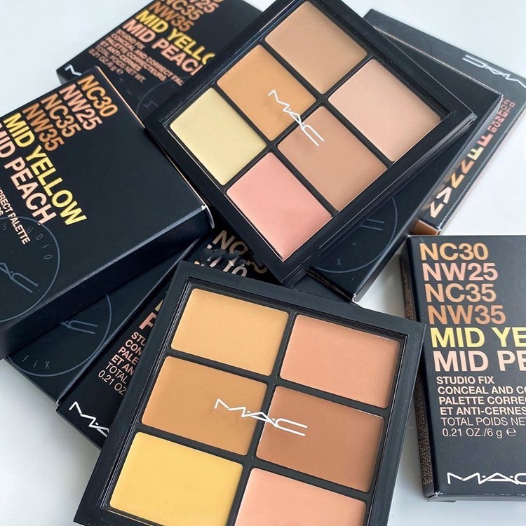 Ready Stock】6g Mac Cosmetics Studio Fix Conceal and Correct Palette Light  6-Color Concealer Palette | Shopee Malaysia