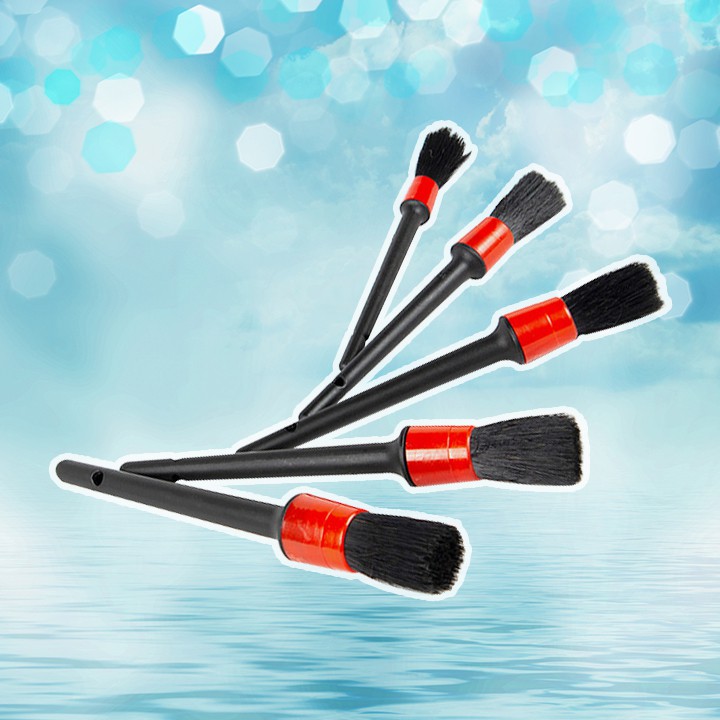 Furniture Cleaning Brush Set, 5 Detailed Brush Set, dedicated car