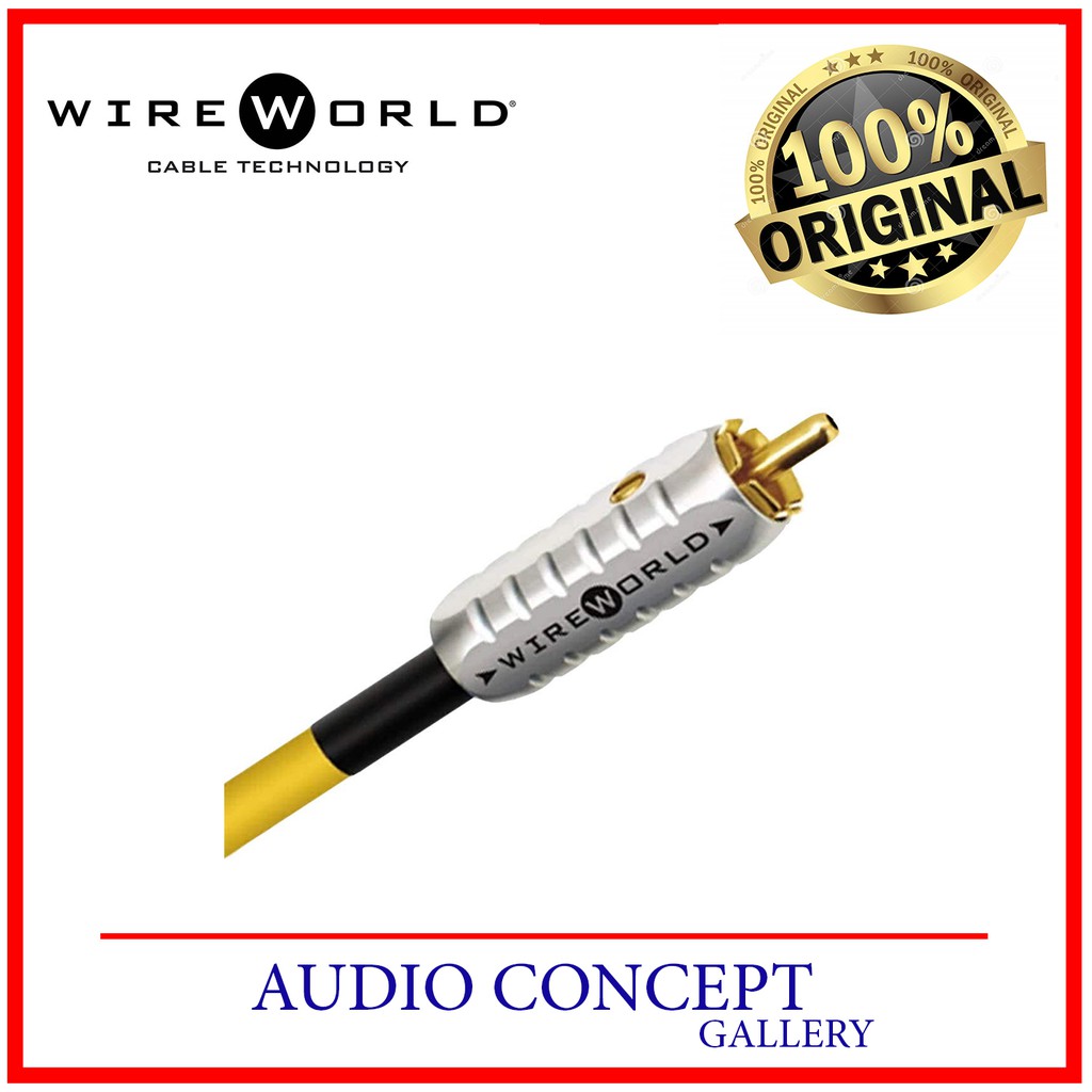 WIREWORLD Chroma 8 Coaxial Digital Audio Cable / 75 ohm (1.0 Meter