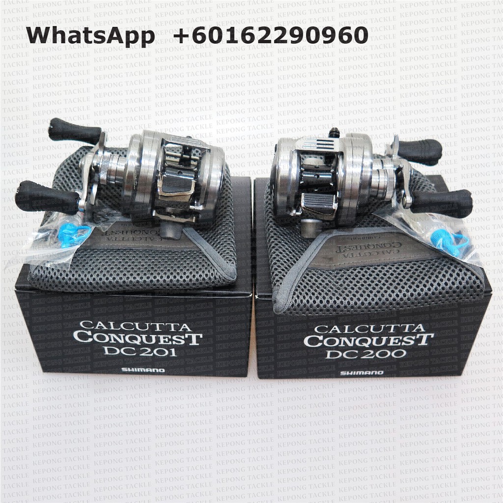 SHIMANO 19' Fishing reel Calcutta CONQUEST DC 200 DC 201